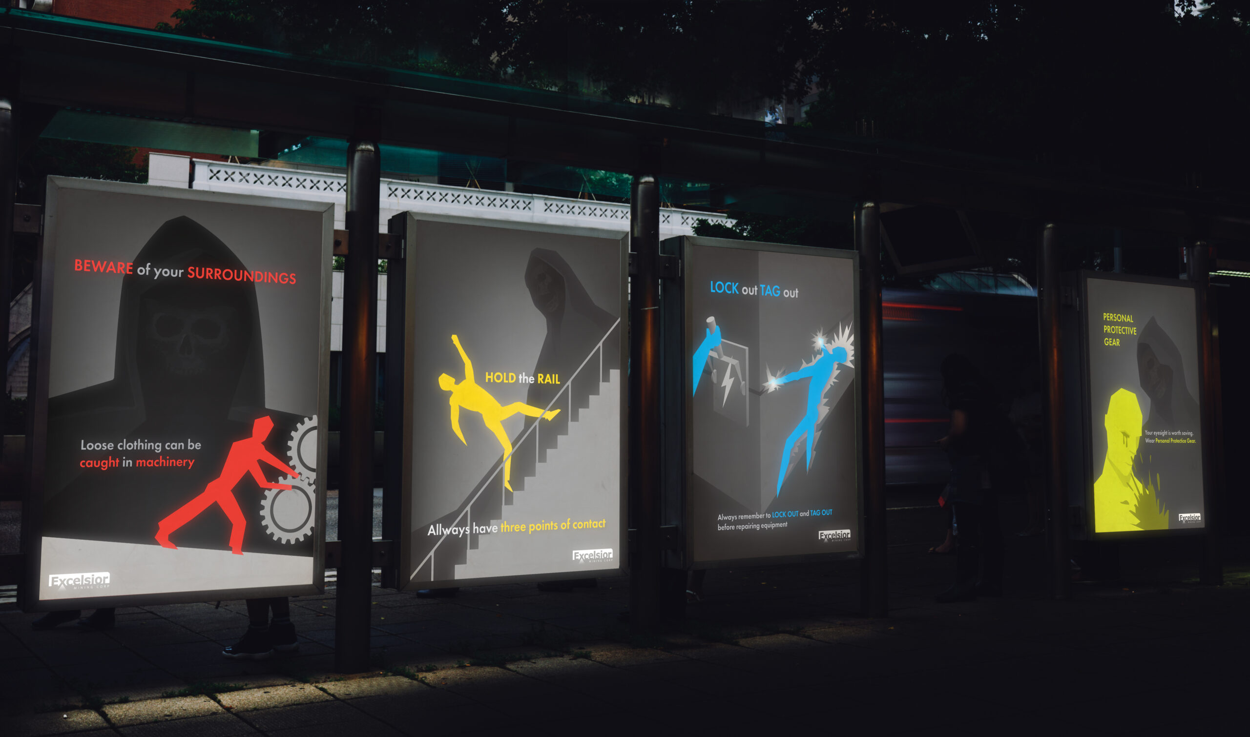 Excelsior Safety Posters